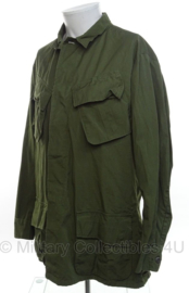 US Army Jungle Fatique jas ripstop - 2nd pattern jacket -1968 vietnam oorlog - maat Medium-Short - origineel