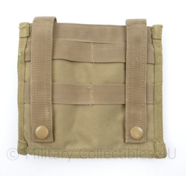 Defensie  en US Army  Office Admin pouch Coyote MOLLE - merk Templar Assault Systems  - 17,5 x 4 x 16 cm - nieuwstaat - origineel