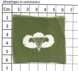 US Army BDU uniform Parawing - stof - afmeting 6 x 6 cm - origineel