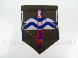 KL DT embleem "nationaal Territoriaal Commando" - gevouwen - voor 2000 - origineel