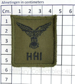 HHI Helicopter Handling Instructor patch borst embleem - met klittenband - zeldzaam - 5 x 4,5 cm - origineel