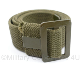 Defensie Cargo Strap groen - 117 x 3,5 cm - gebruikt - origineel