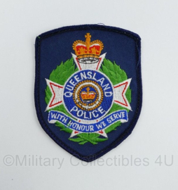 Embleem Canadese Queensland Police - 9,5 x 7 cm - origineel