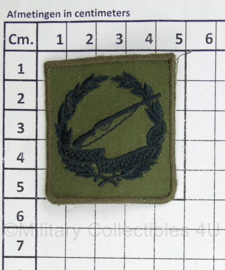 Defensie GVT Schietwedstrijden Harskamp borstembleem - 5 x 5 cm - origineel