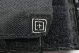 5.11 Tactical MOLLE double mag pouch zwart - 19 x 16½ x 2½ cm - nieuw - origineel