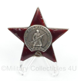 WO2 USSR Russische Order of the Red Star- 4,5 x 4,5 cm - replica
