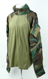 Korps Mariniers KMARNS UBAC shirt - woodland forest camo - Nieuw - met inleg voor ellebogen - maat XXL - origineel