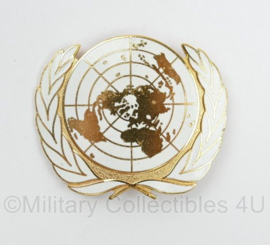 VN UN Verenigde Naties baret insigne - 5,5 x 5 cm - origineel