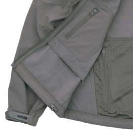 Tactical Softshell Jack ZWART - meerdere maten - nieuw gemaakt