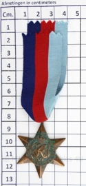 Brits Wo2 The 1939-1945 Star medaille - 13 x 4 cm - origineel