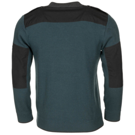 Nederlandse Douane sweater full zip met schouderstukken - lange mouw - maat 3XL - origineel