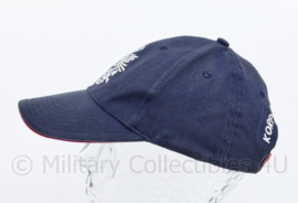 Korps Mariniers blauwe baseball cap - one size - origineel