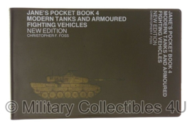 Jane's pocket book 4 zakboek - modern tanks and armoured fighting vehicles - origineel