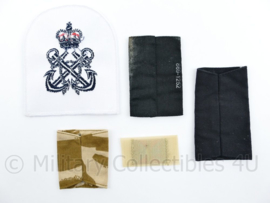 Britse Royal Navy embleem set - 5 delig - origineel