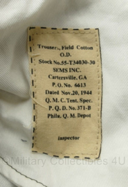 WO2 US M43 Field trousers M1943 - size 36R - replica