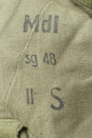 DDR NVA Strichtarn camo uniform jasje met broek - maat K48 - origineel