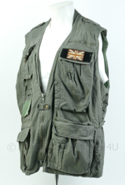 Britse Special Forces vest met embleem - maat XL - origineel