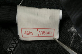 Britse Politie coverall overall zwart - maat 46 - licht gedragen - origineel