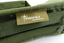 Defensie MOLLE M4 C7 C8 magazijn tas M4 Single Mag pouch groen - merk Profile Equipment -  10 x 5 x 20 cm - nieuw - origineel