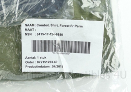 Korps Mariniers KMARNS Forest Woodland camo Fr Perm UBAC Underbody Armor combat shirt - maat XXL - NIEUW in verpakking - origineel