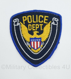 Amerikaanse Politie embleem American Police Dept. patch - 11 x 10 cm - origineel
