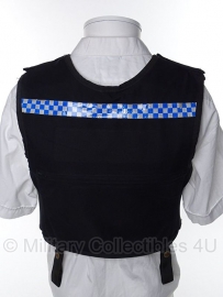 Britse politie kogel- en steekwerend vest hoes- (zonder inhoud) - model zonder zakken - merk Second Chance - origineel