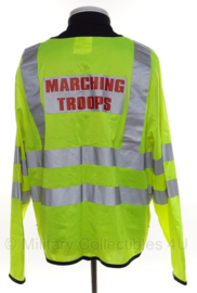 Marching Troops geel reflectie dunne overjas - size Large - origineel