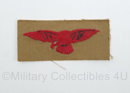 WW2 British RAF Royal Air Force Shoulder Eagle patch Tropical uniform - 9 x 4 cm - origineel