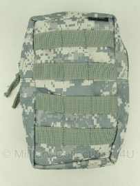 Koppeltas airsoft Upright model - Molle draagsysteem - 24 X 14 X 9 cm - ACU camo