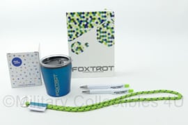 Foxtrot Connecting Mobile Forces goodiebag met notitieblok, beker, keycord en pennen - nieuw - origineel