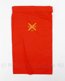 KL Nederlandse leger halsdoek 17 Regiment Infanterie Chasse - rood - origineel