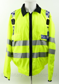 Britse Politie jacket lightweigt High Visability  met portofoon houders - nieuw - XLarge regular  - origineel