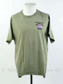 Brits leger shirt Catwick Division Support our troops - maat L - origineel