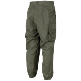 Franse leger F2 camo broek GROEN -  nieuwstaat - 112 cm. omtrek -  origineel