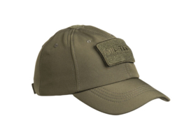 Baseball cap Softshell met velcro- verstelbare maat - GROEN