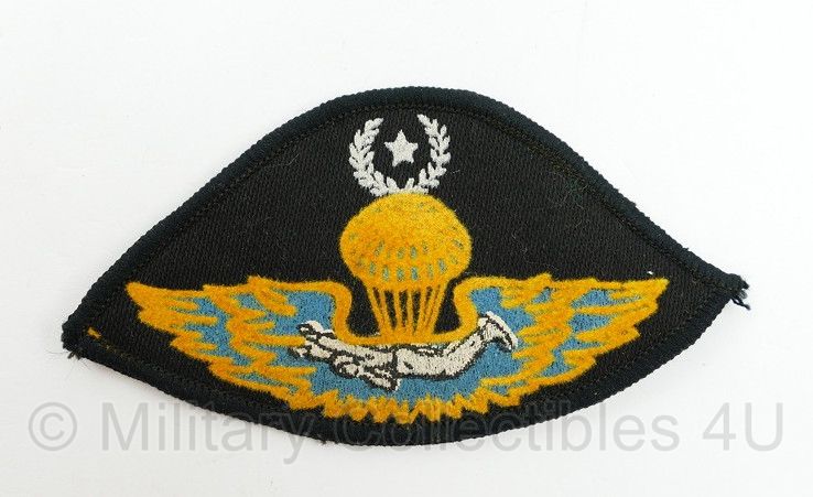Griekse leger parawing embleem - 5 x 10,5 cm - origineel