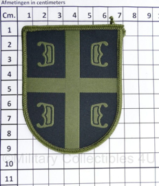 Servisch borstembleem camo - Serbian Army Green Patch - 9 x 7 cm - origineel