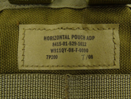 KL Nederlandse leger en US Army Horizontal pouch ADP Eagle Industries - ongebruikt - 12,5 x 12 x 0,2 cm - origineel