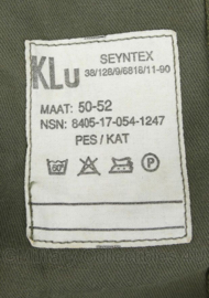 KLU Koninklijke Luchtmacht GVT uniform jas en broek grijs - maat 50-52 - origineel