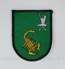 Onbekend militair embleem - klittenband - misschien Zweeds - 8,5 x 7 cm - origineel
