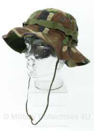 KMARNS Korps Mariniers en US Army Tru-Spec Hat Sun Hot Weather Type II boonie hat bush hat - maat 7 1/4 - gedragen - origineel