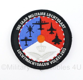 Klu Luchtmacht embleem Luchtmachtdagen Volkel 2013 100 jaar Militaire Luchtvaart - met klittenband - origineel