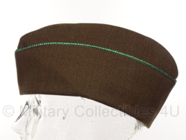 Overseas cap Garrison cap Green/White piping Armored units - 57 of 58 cm.