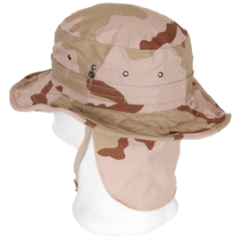 KL Nederlandse leger hoed zomer desert Bush hat boonie Desert - maat 55 tm. 60  cm - origineel