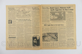 WO2 US Young America The National News Weekly for Youth Magazine tijdschrift - February 15, 1945 - 34,5 x 27 cm - origineel