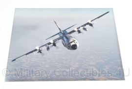 KLu Luchtmacht kunststof foto FOTOVLUCHT Vliegbasis Soesterberg - 40 x 30 cm - origineel