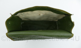 Groene aktentas merk Goldendeer - 34 x 10 x 30 cm - origineel