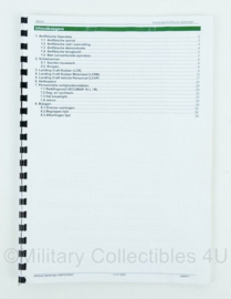 Korps Mariniers handout elementaire amfibische opleidingen amfibisch ondersteunings bataljon - 38 pagina's - origineel