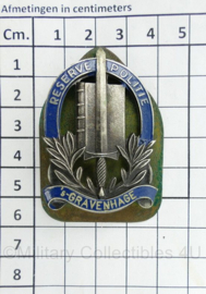 Reservepolitie brevet 's-Gravenhage - 5,5 x 4 cm - origineel