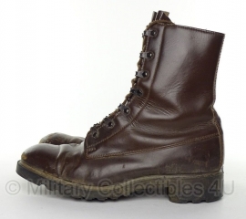 KL Nederlandse leger schoenen - bruin leer - vorig model - gedragen - maat 43M tm. 46B  - origineel